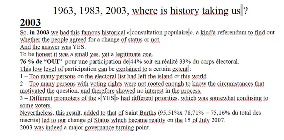 where is history taking us,2003